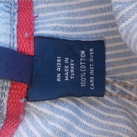 Vintage denim work pants distressed - Picture 12 of 14